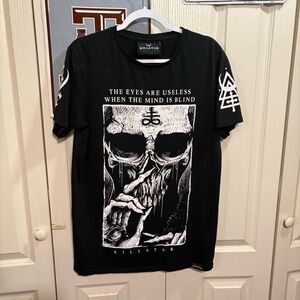 Killstar Black and White Graphic Tee